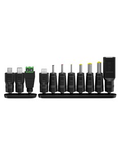 GOOBAY επιτοίχιος φορτιστής 64571, 3V-12V, 7.2W/0.6A, 12 tips