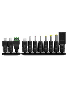 GOOBAY επιτοίχιος φορτιστής 64569, 3V-12V, 18W/1.5A, 12 tips