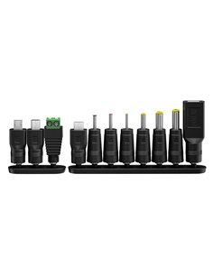 GOOBAY επιτοίχιος φορτιστής 64570, 3V-12V, 27W/2.25A, 12 tips