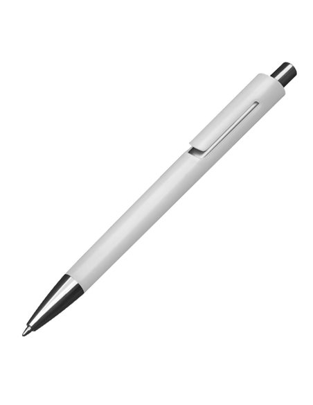 Στυλό πλαστικό με μπίλια λευκό Υ14xØ1,1εκ. Δυνατότητα εκτύπωσης