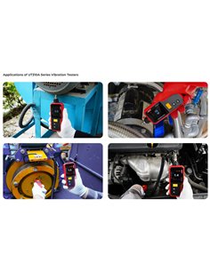 UNI-T tester κραδασμών UT312A, PEAK/RMS/P-P, 1350mAh