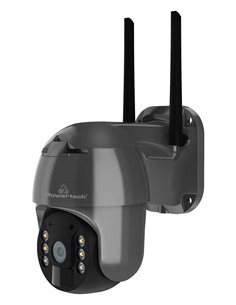 POWERTECH smart ηλιακή κάμερα PT-1175, 3MP, WiFi, SD, PTZ, IP65