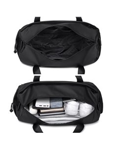 ARCTIC HUNTER τσάντα ταξιδίου LX00537 με θήκη παπουτσιών, 25L, κόκκινη