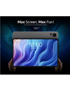TECLAST tablet T60, 12" HD, 8/256GB, Android 13, 4G, 8000mAh, γκρι