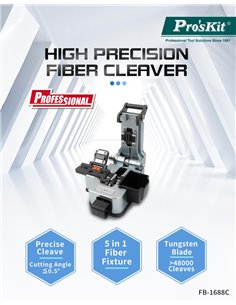PROSKIT κόφτης ινών καλωδίων FB-1688C με συλλέκτη υπολειμμάτων, 5 σε 1
