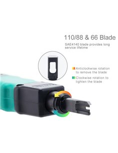 PROSKIT καρφωτικό εργαλείο συρμάτωσης τύπου KRONE CP-3148, 10/88 & 66