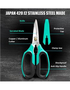 PROSKIT ψαλίδι SR-336, πολλαπλών χρήσεων, 206mm