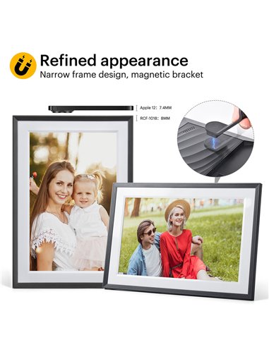 KODAK ψηφιακή κορνίζα RCF-1018 με 10.1" οθόνη αφής, 1+32GB, Wi-Fi, μαύρη