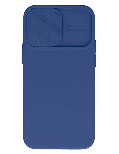 POWERTECH Θήκη Camshield Soft MOB-1937 για iPhone 14 Plus, μπλε