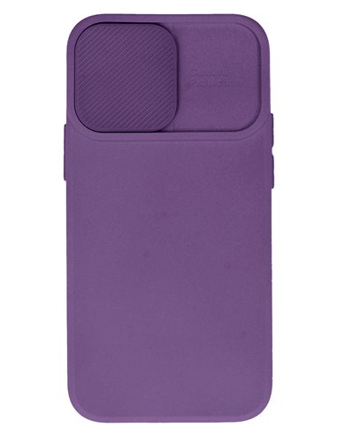 POWERTECH Θήκη Camshield Soft MOB-1940 για iPhone 15 Pro Max, μωβ