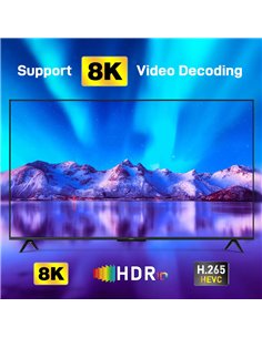 H96 MAX TV Box Μ1, 8K, RK3528, 4/64GB, WiFi, Bluetooth, Android 13