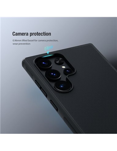 NILLKIN θήκη Super Frosted Shield Pro, Samsung Galaxy S24 Ultra, μαύρη