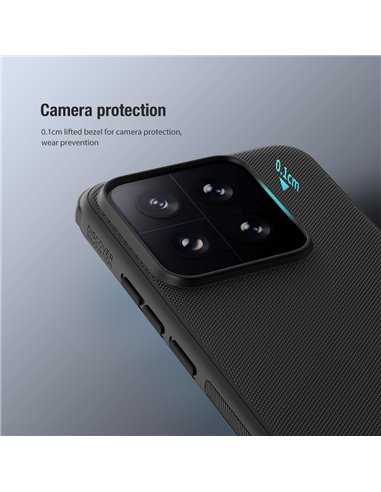 NILLKIN θήκη Super Frosted Shield Pro για Xiaomi 14, μπλε