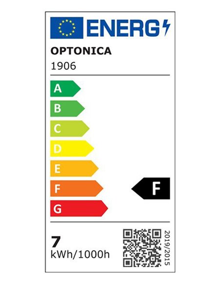 OPTONICA LED λάμπα spot 1906, 6.5W, 2700K, 550lm, GU10