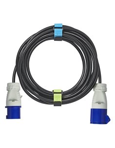 PROPLUS ιμάντες τύπου velcro 480052, 19x2cm, μπλε & πράσινο, 8τμχ