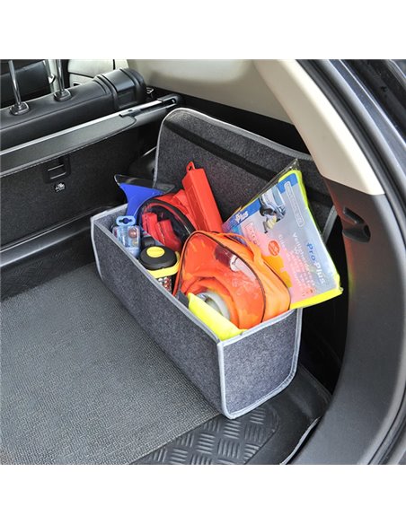 PROPLUS θήκη οργάνωσης αυτοκινήτου 540227, 48x16x20cm, γκρι