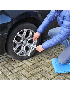 PROPLUS αφρώδες μαξιλάρι γονατίσματος 580012, 30x34.5x2.5cm, μπλε