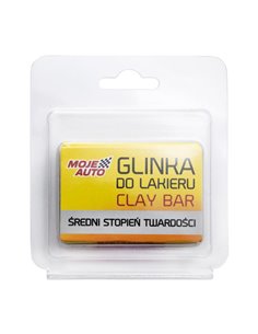 MOJE AUTO πηλός καθαρισμού χρώματος αυτοκινήτου 19-645, 60g, κίτρινος