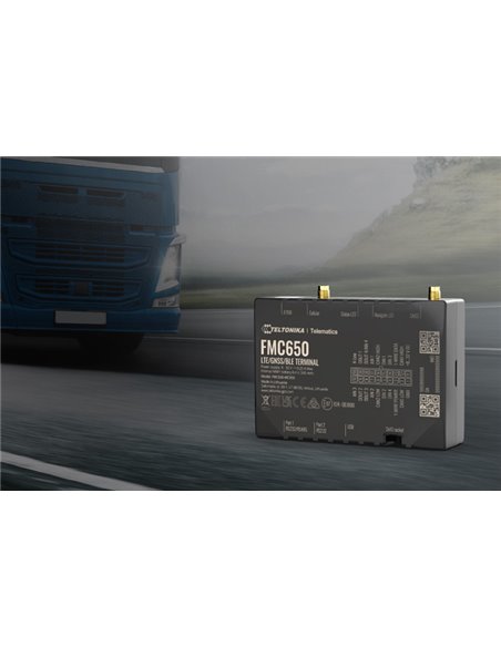 TELTONIKA GPS Tracker οχημάτων FMC650, 4G/GNSS/Bluetooth