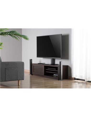 POWERTECH επιτραπέζια βάση τηλεόρασης PT-1281, 23-55", έως 40kg