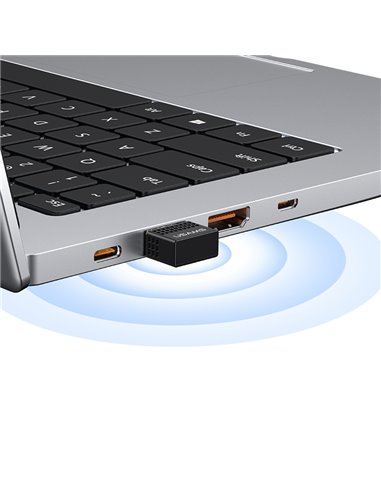 USAMS USB αντάπτορας Bluetooth 5.3 US-ZB285, μαύρος