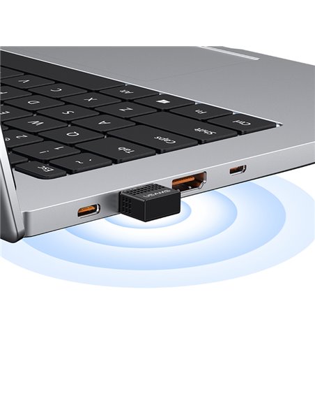 USAMS USB αντάπτορας Bluetooth 5.3 US-ZB285, μαύρος