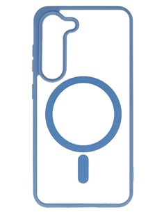 POWERTECH θήκη Acrylic Color Magsafe MOB-1948 για Samsung S24, μπλε