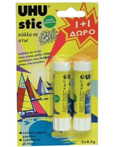 Uhu "Magic stick" 8.2gr 1+1 δώρο