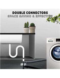 HOME USE σύνδεσμος εδάφους για σωλήνα αποστράγγισης πλυντηρίου HUH-0191