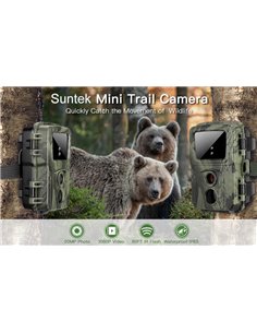 SUNTEK κάμερα κυνηγού MINI600, PIR, 20MP/1080p, SD, IP65
