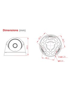 LONGSE υβριδική κάμερα CPSATHC200FPE, 2.8mm, 5MP, AOC, IR έως 20m