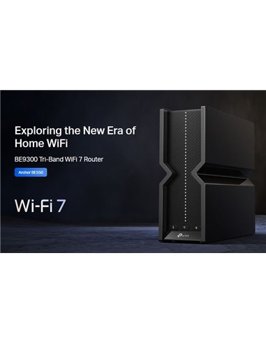 TP-LINK router Archer BE550, WiFi 7, 9214Mbps BE9300, Tri-Band, Ver. 1.0