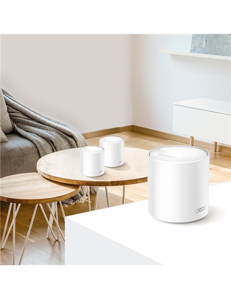 TP-LINK Home Mesh Wi-Fi System Deco X60, 5400Mbps AX5400, Ver. 3.2, 2τμχ