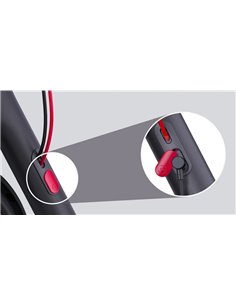 Κάλυμμα θύρας φόρτισης για πατίνι Xiaomi Mi 4/4 Pro/4 Lite, κόκκινο