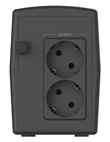 POWERTECH UPS Line Interactive PT-1295 με οθόνη, 850VA, 510W, 2x Schuko