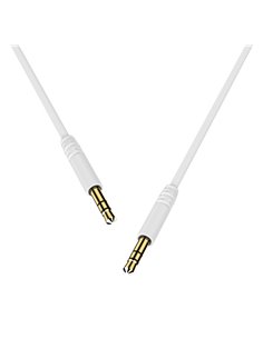 CELEBRAT καλώδιο ήχου 3.5mm AU-01, AUX, 1m, λευκό