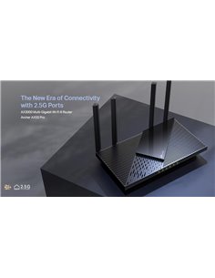 TP-LINK Router Archer AX55 Pro, WiFi 6, 3Gbps AX3000, Dual Band, V.1.0