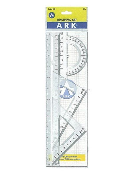 Ark σετ χάρακες 4 τεμαχίων