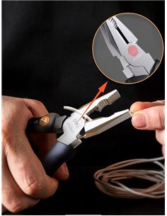 DELI πένσα HT2007C με αντιολισθητικές λαβές, 180mm