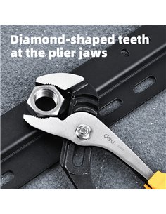 DELI γκαζοτανάλια DL2610E με αντιολισθητικές λαβές, 250mm