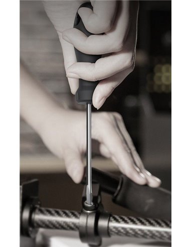 DELI σετ κατσαβίδια HT1006C, 3x ίσια & 3x σταυρωτά, μαγνητικά, 6τμχ