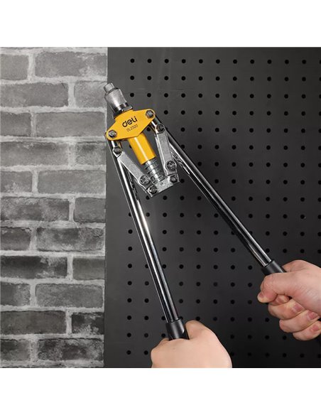 DELI πριτσιναδόρος χειρός DL2320 με αντιολισθητικές λαβές, 430mm