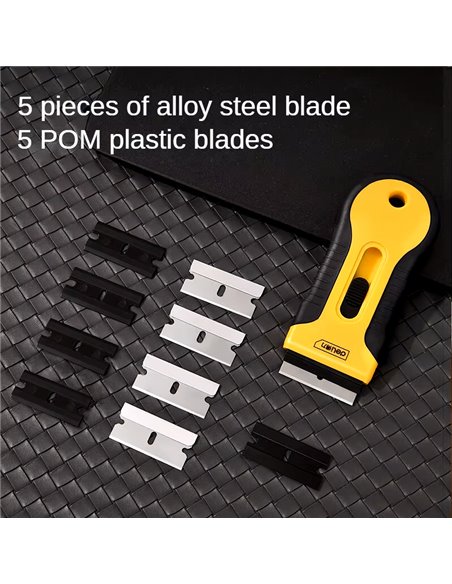 DELI εργαλείο αφαίρεσης κόλλας DL365105 για επισκευές κινητών, με 10x λεπίδες