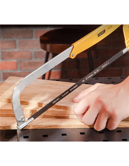 DELI λάμες πριονιού DL353002 για κοπή ξύλου/χαλκού/αλουμινίου, 230mm, 10τμχ