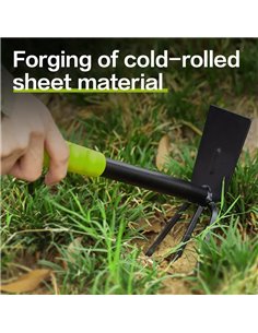 DELI σκαπάνη χειρός DL580814 με διπλή κεφαλή, 31cm