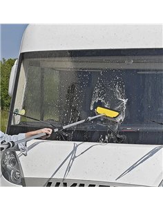 PROPLUS βούρτσα πλυσίματος 150689, τηλεσκοπική έως 1.5m, κίτρινη