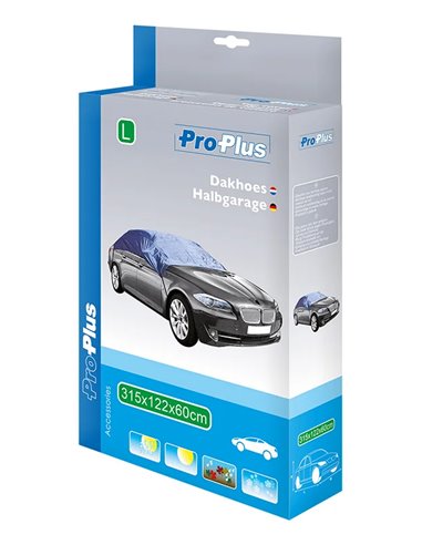 PROPLUS ημικουκούλα αυτοκινήτου 610229 με θήκη, L 315x122x60cm, μπλε