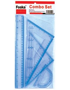 Σετ χάρακες με 4 τεμάχια