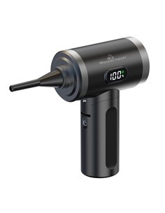 POWERTECH ηλεκτρικό air duster PT-1316 με LED φακό, 50W, 3600mAh, μαύρο