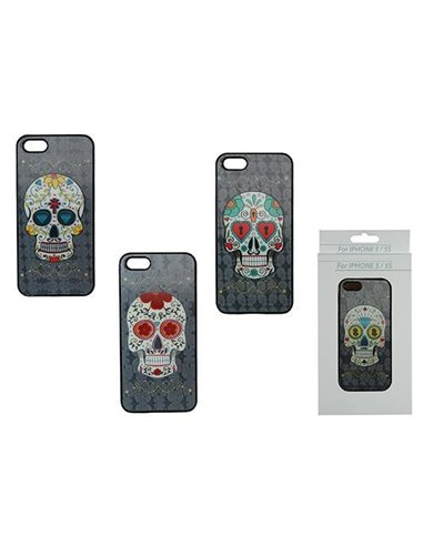 Θήκη πλαστική 3D για i phone 5 - 5s, 4 σχέδια